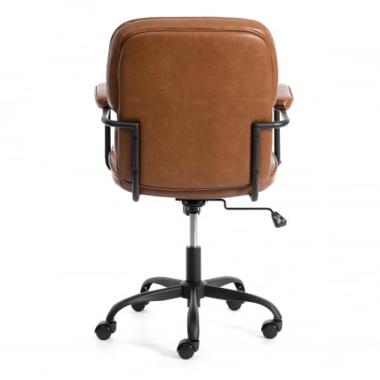 Кресло ALPHA иск. кожа, Brown (коричневый)_3