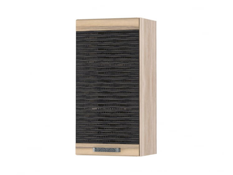 Шкаф с решеткой лев/прав Бруклин 101.23 Дуб Кронберг/Лагода/Антрацит_0