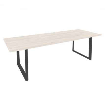 Стол переговорный на О-образном м/к ONIX O.MO-PRG-25 Денвер Светлый/Антрацит_0