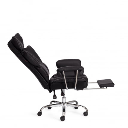 Кресло Комфй CР кож/зам, черный / Comfy CR_9