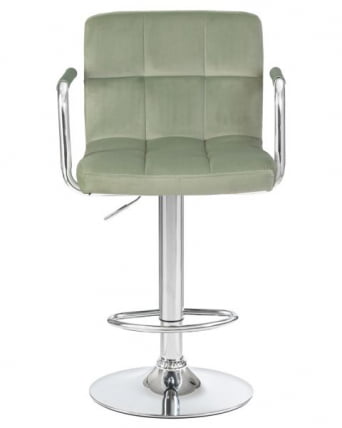 Стул барный ДОБРИН КРУГЕР АРМ (мятный велюр (МДЖ9-87)) 2 шт / DOBRIN KRUGER ARM (MJ9-87))_6