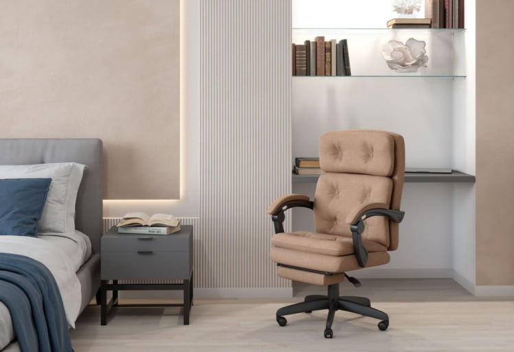 Кресло руководителя CХАИРМАН ДОМ (Хоме) 442 Темно-бежевый / CHAIRMAN (Home)_6