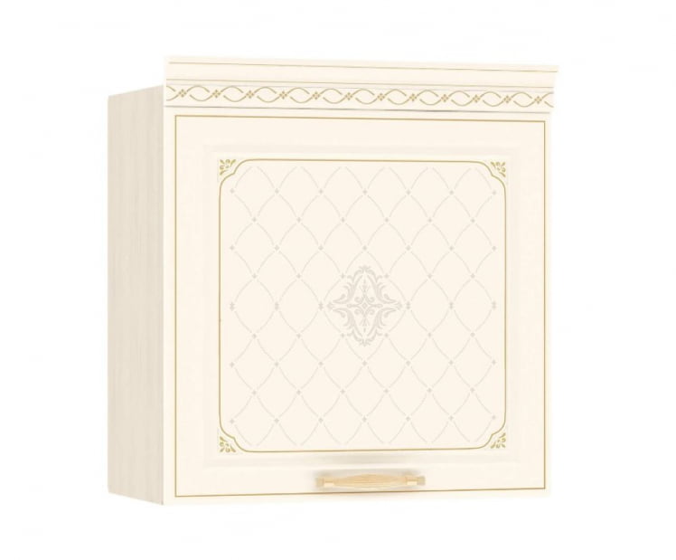 Шкаф над вытяжкой (с системой плавного закрывания) Милана 23.14.1 Сосна Астрид/Ваниль_0