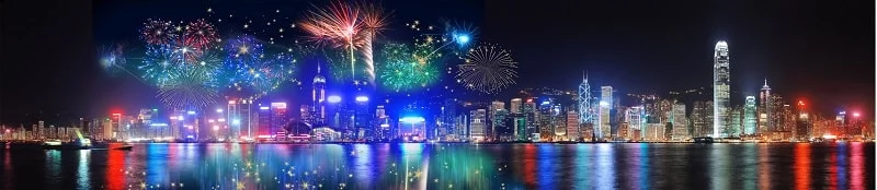 Глянцевый фартук с эффектом мерцания (КОМПОЗИТ) Салют_0