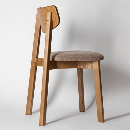 Стул с мягким сиденьем Вега Berry жаккард Дуб золотой_1