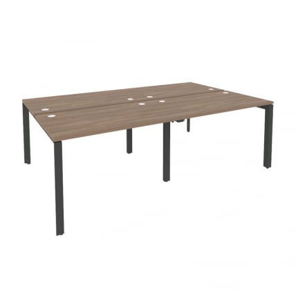 Рабочая станция на П-образном м/к ОНИКС О.МП-Д.РС-4.2.7 Дуб Аризона/Антрацит / ONIX O.MP-D.RS-4.2.7_0