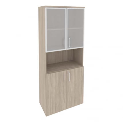 Шкаф высокий широкий ОНИКС О.СТ-1.4Р Дуб Аттик / ONIX O.ST-1.4R_0