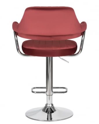 Стул барный ДОБРИН CХАРЛЙ (винный велюр (МДЖ9-35)) 2 шт / DOBRIN CHARLY (MJ9-35))_7