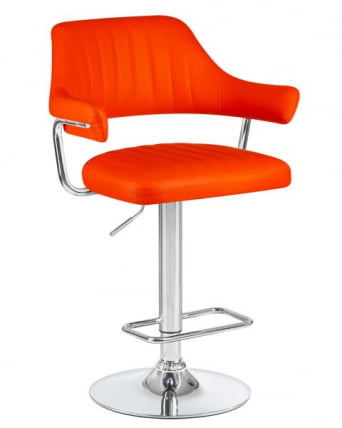 Стул барный ДОБРИН CХАРЛЙ (оранжевый) 2 шт / DOBRIN CHARLY_1