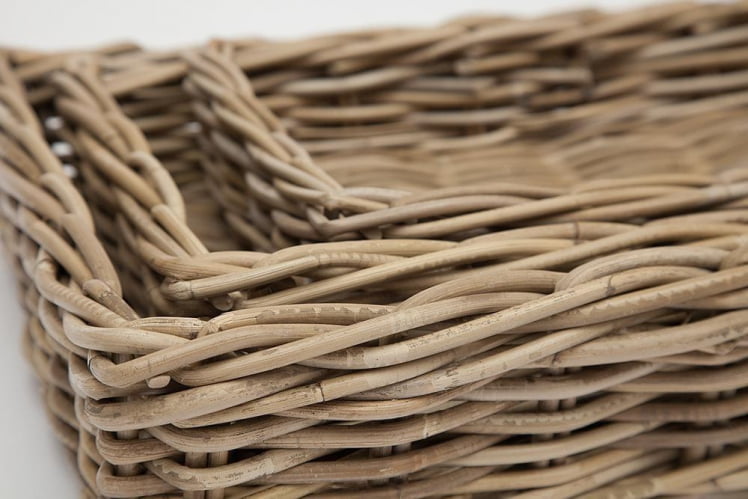 Корзина Secret De Maison Numbai (набор из 3 штук ) натуральный ротанг, 61*41*13/53*32*9/43*27*9 см, Натуральный Кубу / Natural Kubu_1