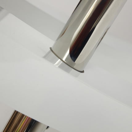 Стол ARNO (mod.EDT-H016) мдф high gloss, закаленное стекло, металл, 120х80х75см, Белый (White)_13