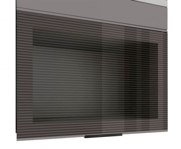 Шкаф-витрина со складной системой Грейс 105.80 Оникс Кубанит_3