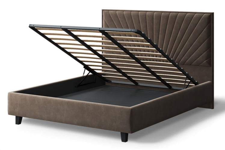 Кровать Леона, 2000 кс 1400 мм, коричневый / x_3