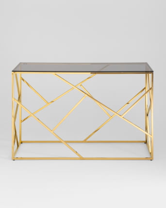 Консоль АРТ ДЕКО 120*40 Золото_2