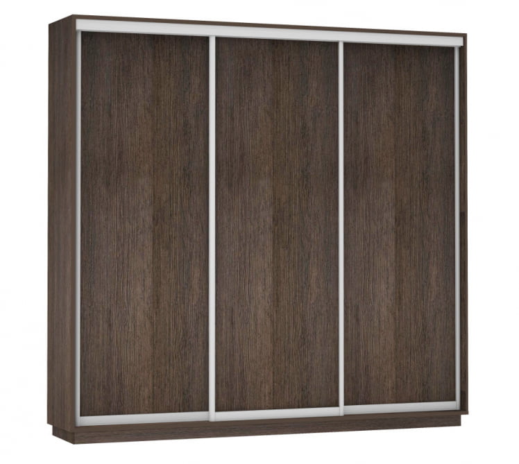 Шкаф-купе трехдверный Экспресс Трио Элемент 2400х2200х Дуб венге / 2400х2200h_0
