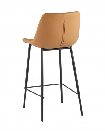 Стул барный Арч экокожа коричневый / Arch_4