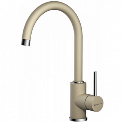 Смеситель Omoikiri Shinagawa-Ch/Латунь/Гранит/Шампань_0