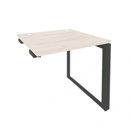 Стол-приставка на О-образном м/к к опорным элементам ONIX O.MO-SPR-0.8 Денвер Светлый/Антрацит_0