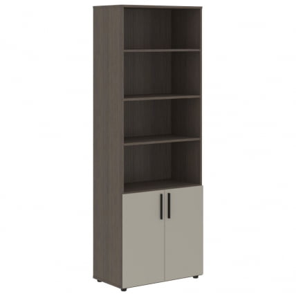 Шкаф с 1 комплектом глухих малых дверей VELION VHCS 80.5 Аметист Дуб Сильвер_0