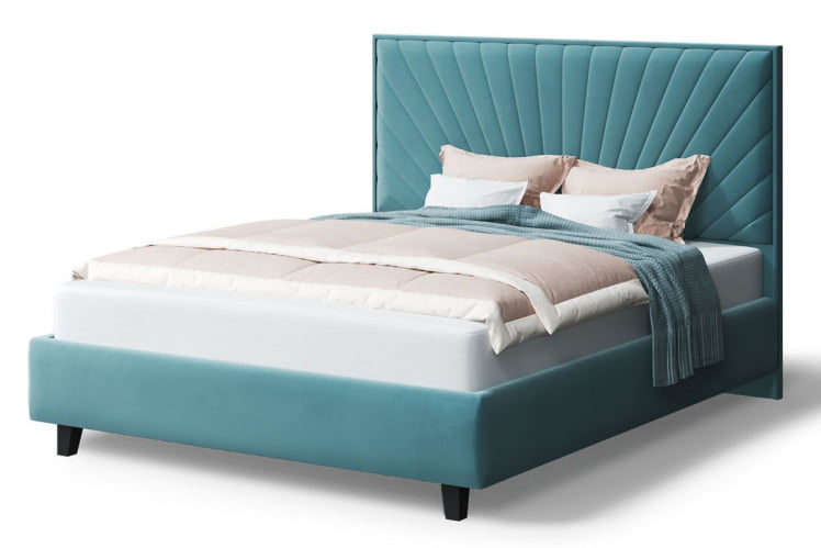 Кровать Леона, 2000x1400 мм, бирюзовый_0