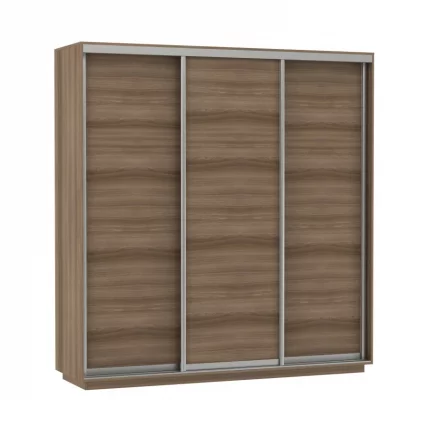 Шкаф-купе трехдверный Экспресс Трио Элемент 2100х2200х Ясень шимо тёмный / 2100х2200h_0
