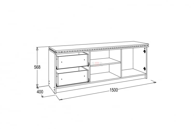 Тумба для теле-радио аппаратуры 