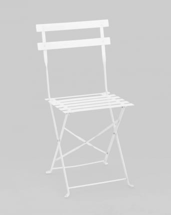 Комплект стола и двух стульев Бистро Белый_11