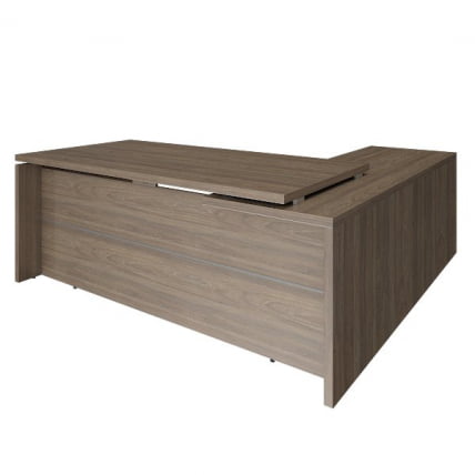 Стол руководителя с приставкой левый YALTA LT-C 20 L Мокко_0