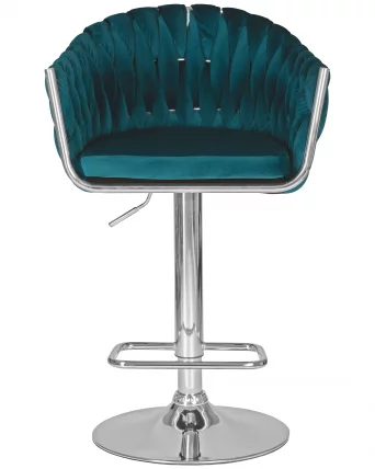 Стул барный DOBRIN MARCEL Морской волны велюр MJ9-99_5