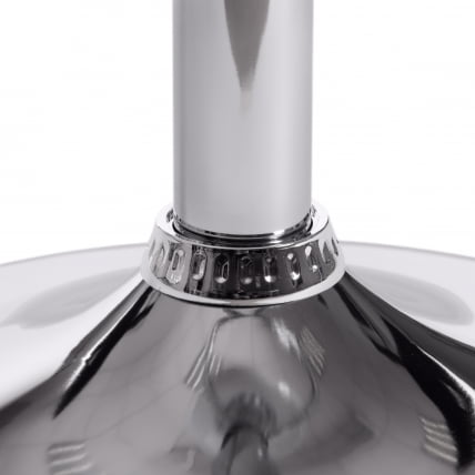 Стул барный KOST (mod. KY509) металл, экокожа, 38*39*63-84 см, черный/хром_1