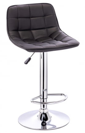 Барный стул Everprof Cooper Экокожа Черный_0