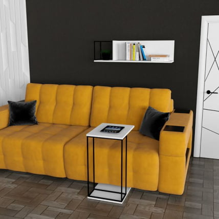 Стол приставной City Lite белый_3