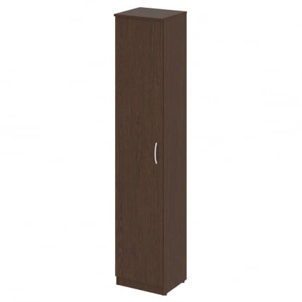 Шкаф высокий узкий левый (1 высокая дверь ЛДСП) NOVA S В.СУ-1.9 L Венге Цаво_0