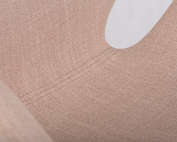 Кресло дизайнерское DOBRIN SWAN Бежевая ткань IF1_9