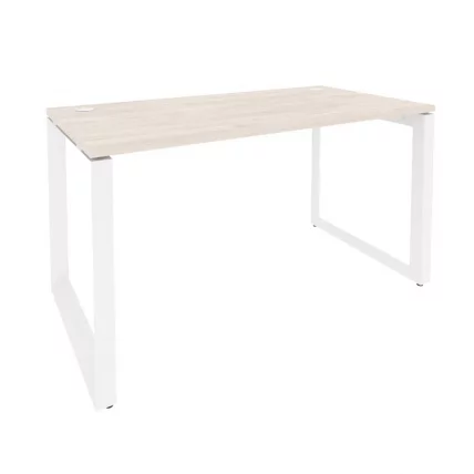 Стол рабочий на О-образном м/к ОНИКС О.МО-СП-3.7 Денвер Светлый/Белый / ONIX O.MO-SP-3.7_0