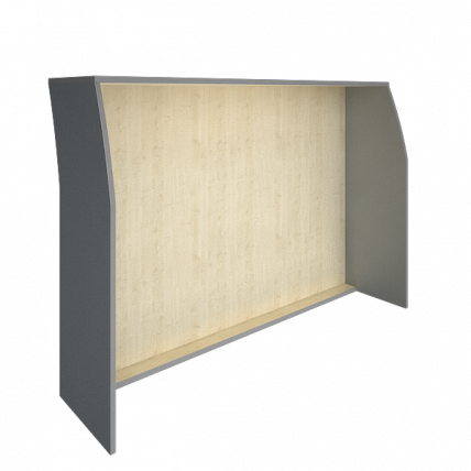 Стойка прямая 1600 Riva А.РС-4 Клен/Металлик_0