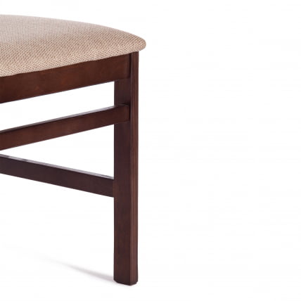 Стул ROSARIO Многослойная фанера, 39 х 39 х 99 см, Cappuchino, ткань бежевая (Ford William 7)_7