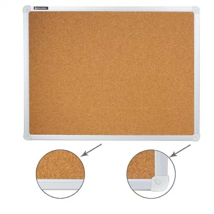 Доска пробковая для объявлений BRAUBERG 45х60 см_0