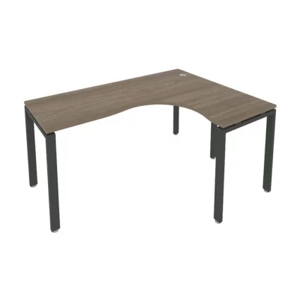 Стол письменный METAL SYSTEM Б.СА-4 Пр Вяз/Антрацит_0