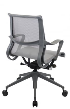 Премиум кресло Everprof Chicago Grey Сетка Серый_3