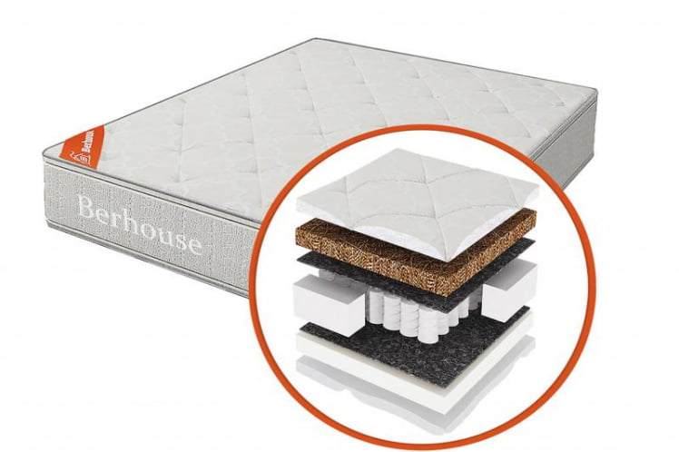 Матрас Mega Бикокос ППУ 10 (Berhouse) Размер: 1800х2000 мм_0