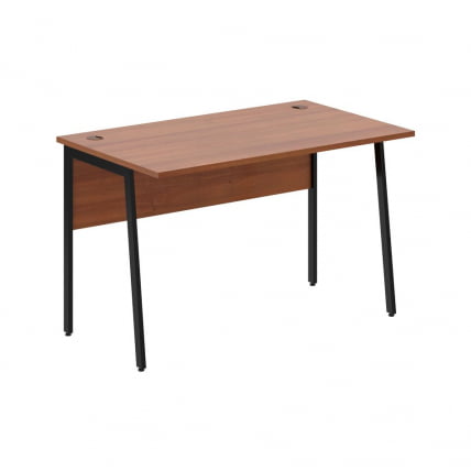 Стол рабочий IMAGO Plus СП-2P Орех французский Черный_0