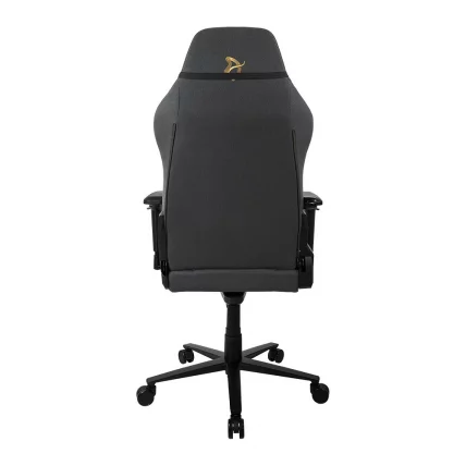 Геймерское кресло Arozzi Primo Woven Fabric Black Gold logo_5