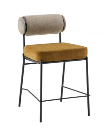 Стул полубарный Ponpoun ПБ бежевый терракотовый_0