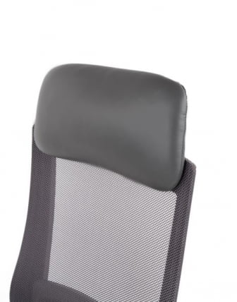 Офисное кресло CХАИРМАН 500 ЛТ (ЛТ) ЭКО экокожа Серый / CHAIRMAN (LT)_6