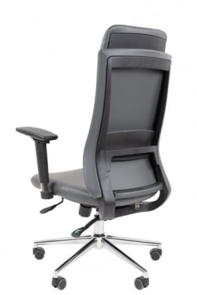 Офисное кресло CХАИРМАН 500 ЛЮКС (ЛУКС) ЭКО экокожа Серый / CHAIRMAN (LUX)_20