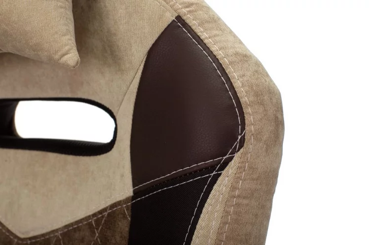 Кресло игровое Бюрократ VIKING 6 KNIGHT BR FABRIC Коричневый_9