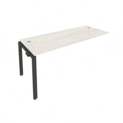 Проходной наборный элемент рабочей станции Metal System Б.ПРС-СП-1.5 Белый/Антрацит_0