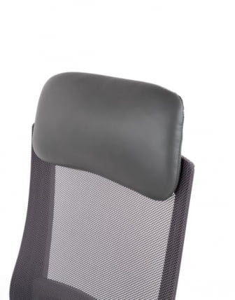 Офисное кресло CХАИРМАН 500 ЛТ (ЛТ) ЭКО экокожа Серый / CHAIRMAN (LT)_5