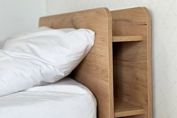 Каркас кровати Юниор 90х200 см SMU-02 дуб крафт золотой_15